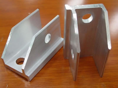 Componentes de aluminio fabricados
